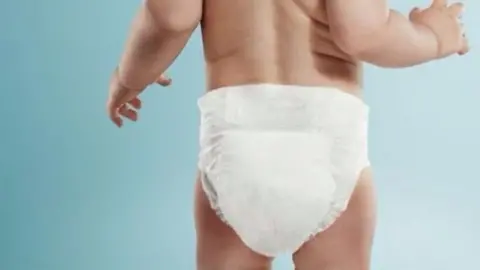 BBC Child in a nappy