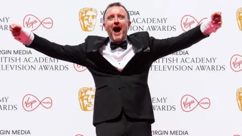 Getty Images Chris McCausland at the Bafta Television Awards