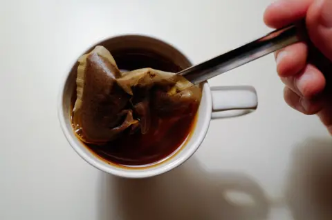 Getty Images A teabag may contain 35 different teas