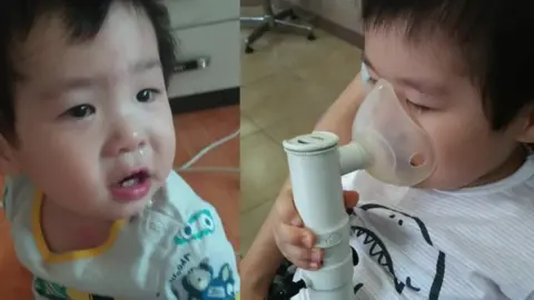 Hwang Mi Hwang Mi-sun's son