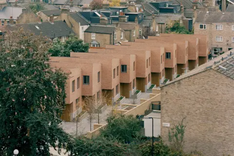 Rory Gardiner Chowdhury Walk, several modern looking homes in Hackney