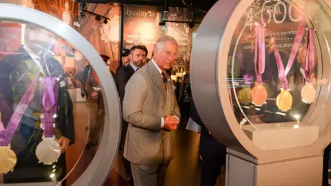 Getty Images King at Royal Mint