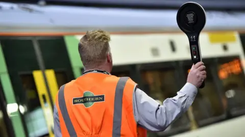 Getty Images The RMT union is waiting for 'meaningful talks'