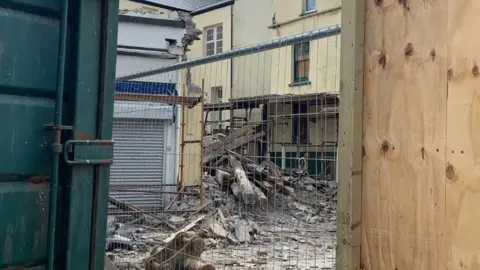 BBC Auldyn House demolition