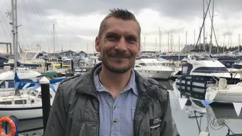 BBC/Jon Wright Romeo Mustata