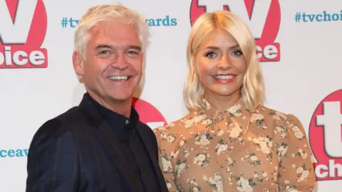 Getty Images Phillip Schofield and Holly Willoughby