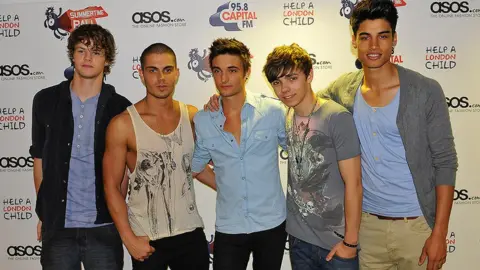 Getty Images The Wanted in 2010