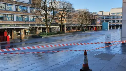 BBC Empty Lancaster University campus