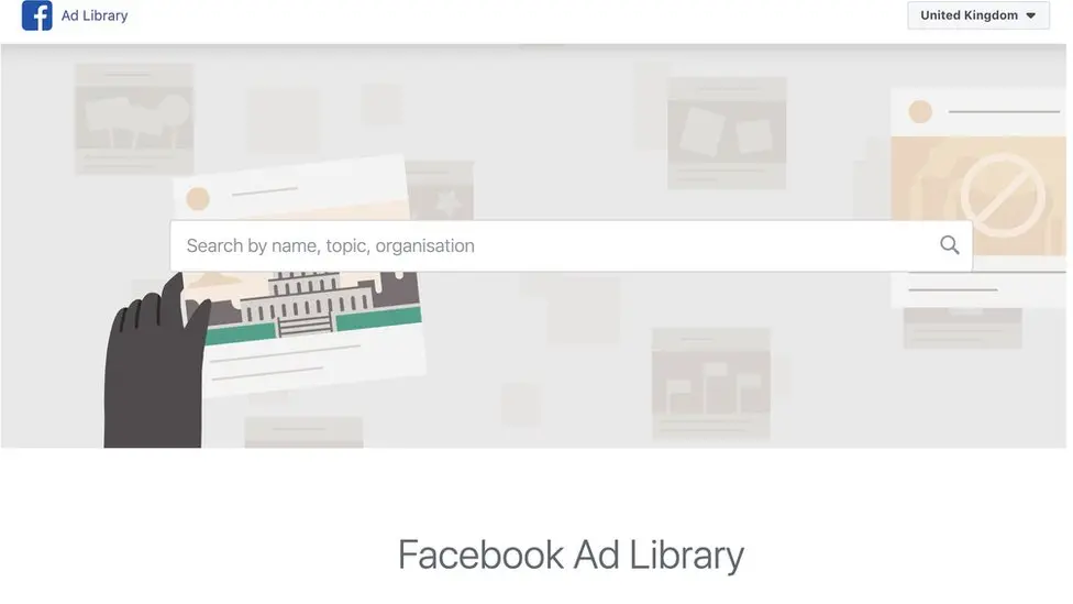 Facebook Facebook Ad Library