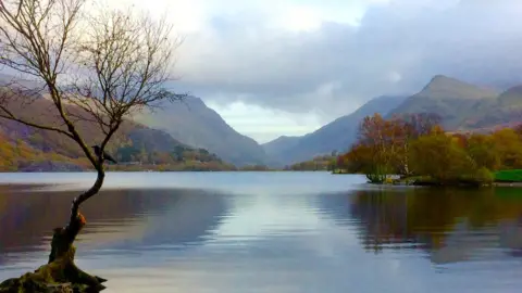 Albert Lynes Llyn Padarn, Llanberis taken by Carole Lynes