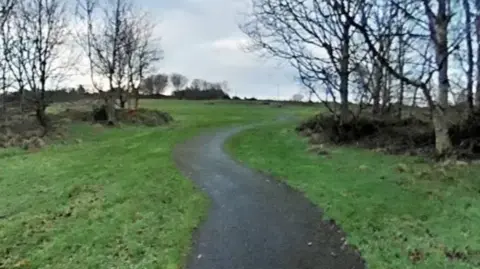 Google Top of the Hill Park in Derry