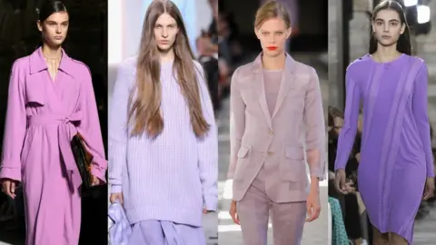 Getty Images Purple hues for SS18