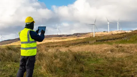 Getty Images wind turbines
