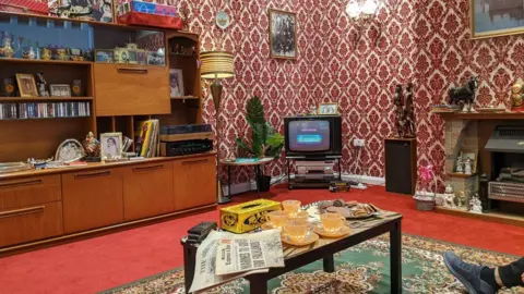 BBC The living room in Jambo Cinema