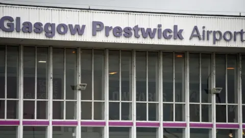 Getty Images Prestwick Airport