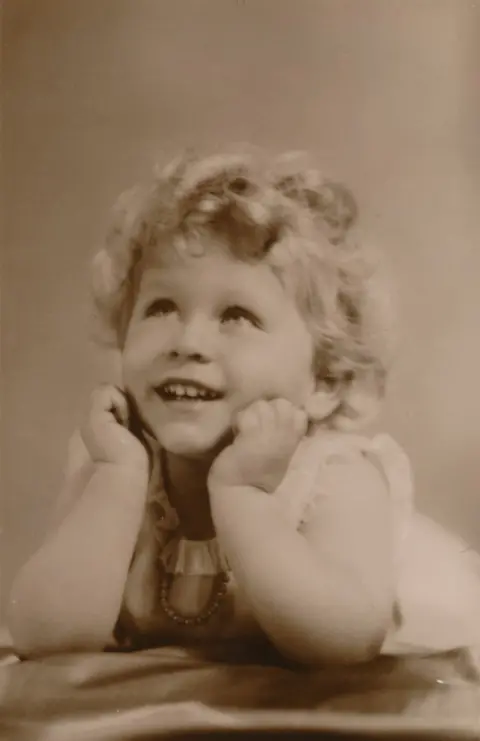 Getty Images HRH Princess Elizabeth, circa 1929 aged about three years old. Artist Marcus Adams.