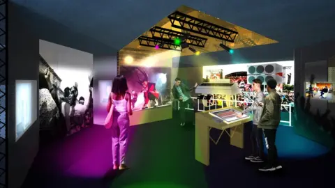 National Science and Media Museum Artist's impression of the new gallery