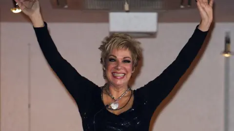 Getty Images Denise Welch wins Celebrity Big Brother in 2012