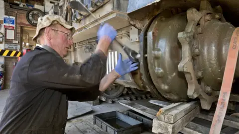 Tank Museum Tank repair