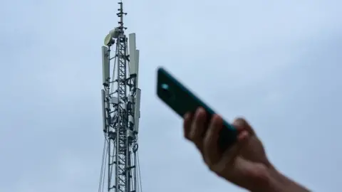 Getty Images 5G phone mast