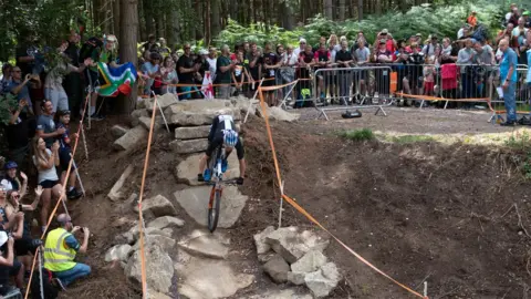 BBC Mountain biking on Cannock Chase