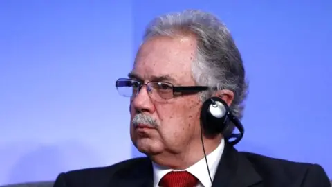 AFP Uruguay's defence minister, Jorge Menéndez, in September 2016