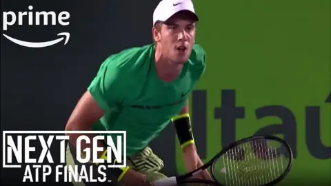 Amazon/Youtube Amazon advertisement for its coverage of the ATP NextGen finals
