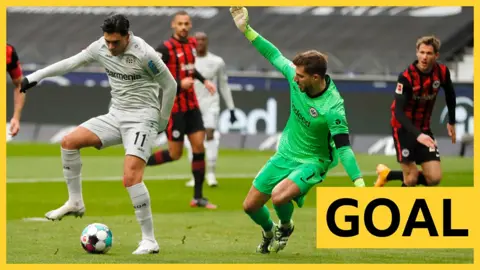 Bayer Leverkusen's Nadiem Amiri