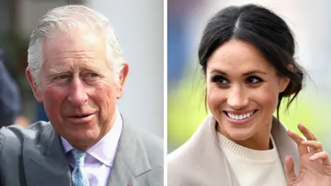 Getty Images Prince Charles and Meghan Markle