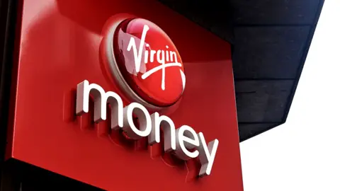 Newscast Virgin Money sign