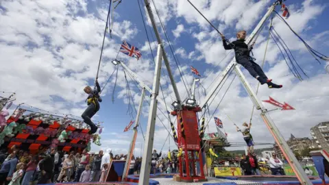 Paul Box Amusement park at Weston Air Fest