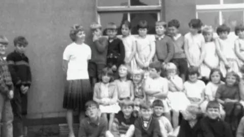 BBC Hettie Williams as a young teacher at Pantglas Junior School