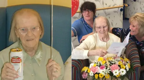 N-Vision Eileen Maher and Eileen with Jenny Wilson and Alison McClean