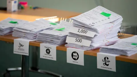 Getty Images Ballot papers