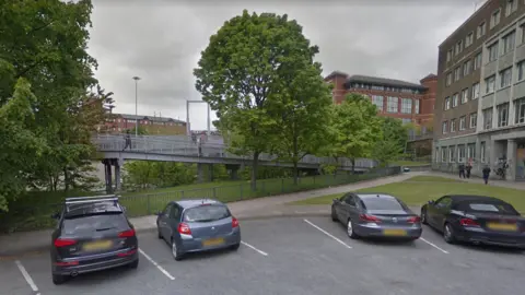 Google Grace Street footbridge