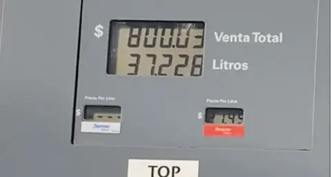 Julio Vaquero/TikTok Price of gas