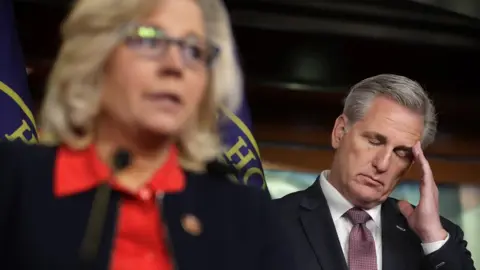 Liz Cheney and Kevin McCarthy