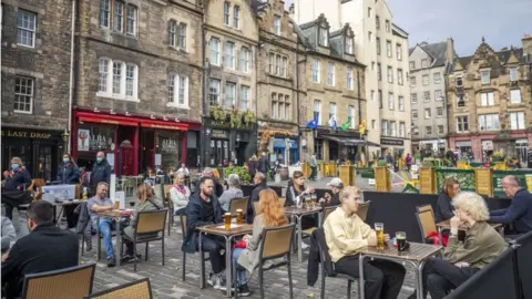 PA Media pub in grassmarket area of edinburgh