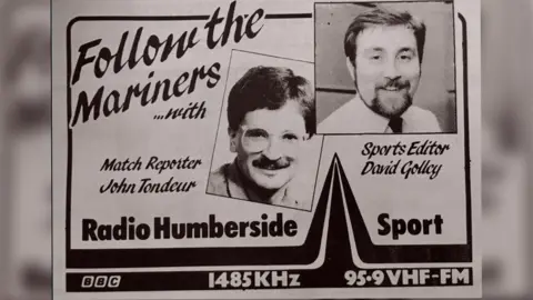 An advert from the 80s featuring John Tondeur