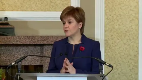 Scottish Government Nicola Sturgeon press conference