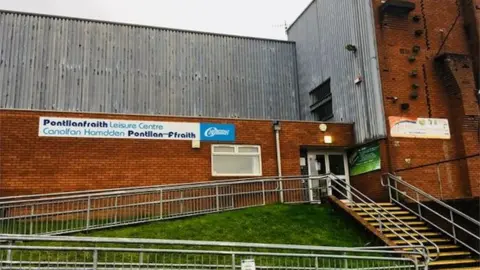 Caerphilly County Borough Council Pontllanfraith Leisure Centre