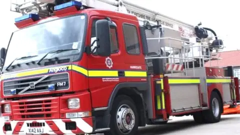 North Yorkshire fire engine