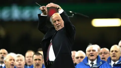 Getty Images Pre-match choir in 2016