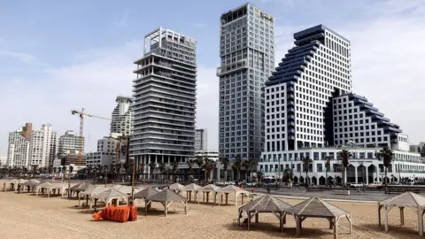 Reuters General view of a beach next to the Mediterranean Sea in Tel Aviv, Israel (1 November 2021)