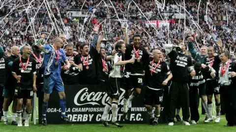 Getty Images Derby County celebrations