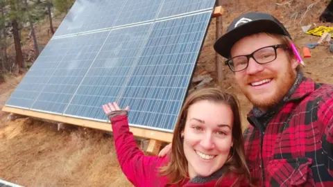 This Off Grid Life Katie Erickson and Greg Mooney are building an off-grid house in British Columbia, Canada