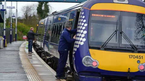 Getty Images scotrail train