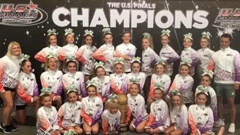 Gwyneth Morgan Gymfinity champions