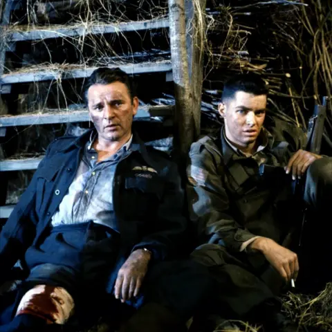 Alamy Richard Burton and Richard Beymer in The Longest Day