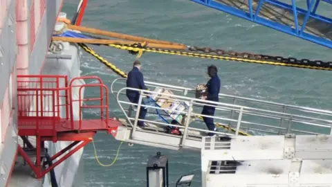 PA Media Bibby Stockholm